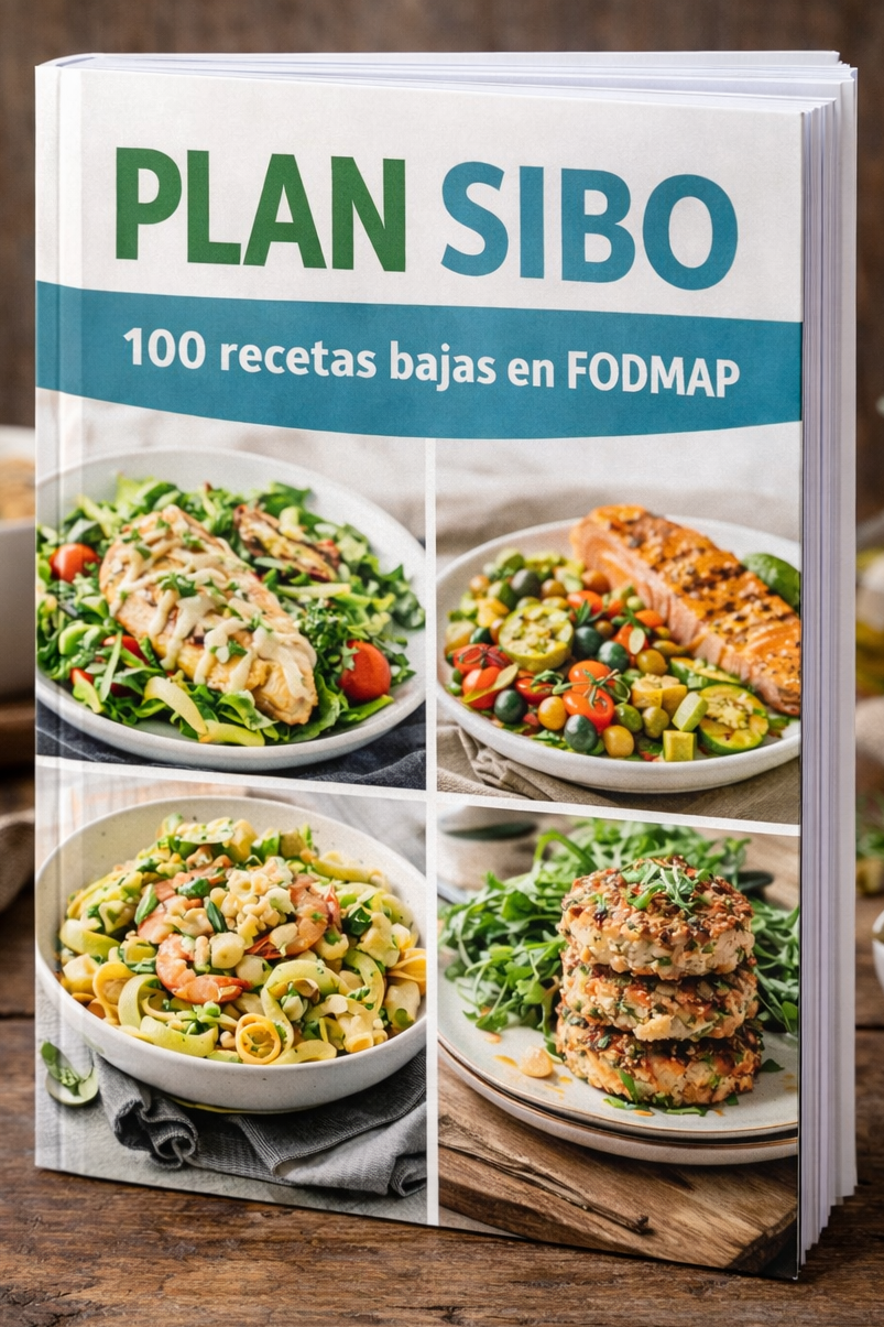 PLAN SIBO: 100 Recetas Bajas en FODMAP